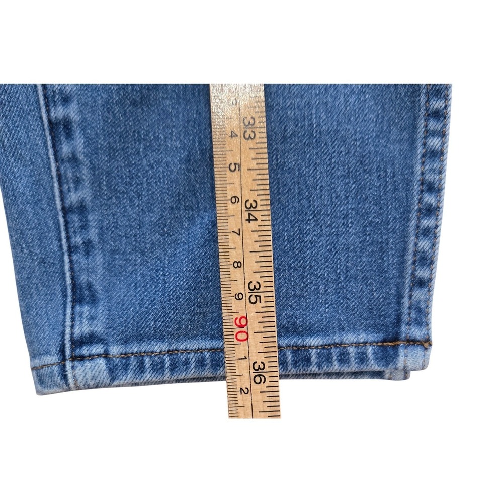 Madewell Roadtripper Jeans Women's Size 27 High Rise Straight Leg Stretch Blue - Picture 3 of 6